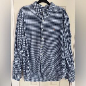 Ralph Lauren Blue Casual Button Down Shirt